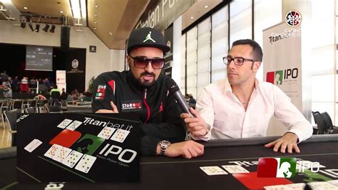 Italian poker open stream ao vivo